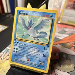 Pokemon TCG Articuno Fossil Card 17/62 1st Edition Rare LP/LP+ - Image 3