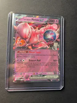 Team Rocket's Mewtwo ex - 216 - SV: Scarlet & Violet Promo Cards (SVP) NM - Image 1
