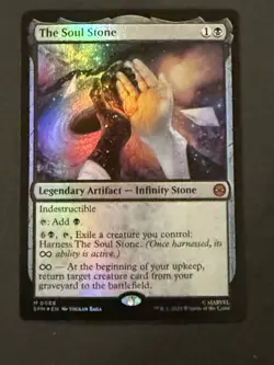 v12025 Magic: The Gathering Marvel's Spider-Man Soul Stone Foil #0066 - Image 1