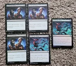 5x X5 Go for the Throat Various Sets Magic MTG 4 Regular 1 Foil BRO 2X2 M1C NM - Image 1