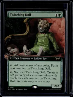 Twitching Doll - 384 - Foil - DSK - NM - MTG Magic the Gathering - Image 1