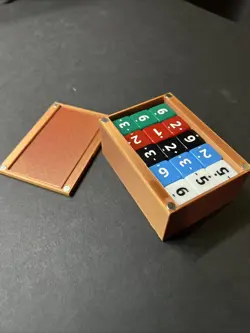 30-Piece MTG Dice Counters Burger Token Spindown D6 Dice Set with Magnetic Box! - Image 1