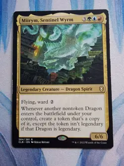 MTG Miirym, Sentinel Wyrm *NM* Commander Legends: Battle for Baldur's Gate (CLB) - Image 1