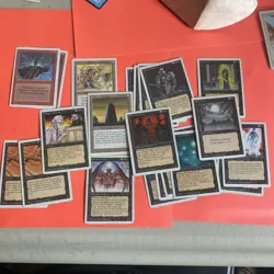 LOT of 21 Vintage Revised Edition Magic The Gathering Cards Excellent - LP - Image 1