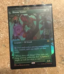 Bloom Tender Double Masters Foil 2022 Elf Druid Magic the Gathering 366 R - Image 1
