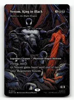Venom, King in Black - Skithiryx, the Blight Dragon (Borderless) 22 M Marvel Uni - Image 1
