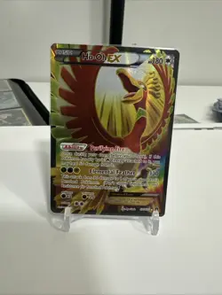 Pokemon TCG - Ho-Oh EX (Full Art) 121/122 - XY - BREAKpoint (BKP) Near Mint - Image 1