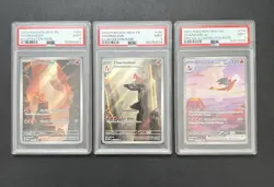 Charizard, Charmeleon, and Charmander 151 - PSA 9 - Pokemon TCG - Image 1