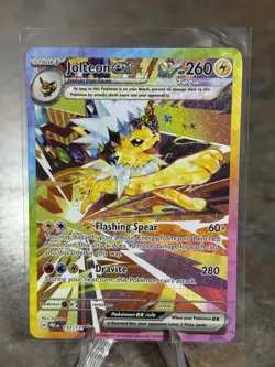 Jolteon ex - 153/131 - Pokemon Prismatic Evolutions READ DESCRIPTION-SEE PICS - Image 1