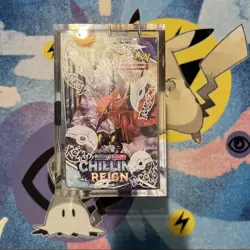 Pokemon TCG Sword And Shield Chilling Reign Booster Box With Acrylic Case 820650818462 - Image 2