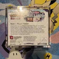 Pokemon TCG Sword And Shield Chilling Reign Booster Box With Acrylic Case 820650818462 - Image 3