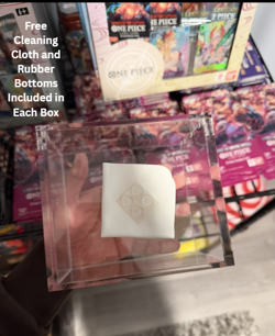 Pokemon Magnetic Booster Box Acrylic Case! Cleaning Cloth Included Fast Shipping - Image 5