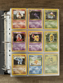 Base Set 1.Edition Vintage 1999 Pokemon Karten Sammlung non Holo Master Set - Image 1