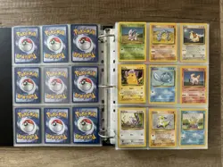 Base Set 1.Edition Vintage 1999 Pokemon Karten Sammlung non Holo Master Set - Image 4