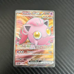 Scream Tail ex 197/167 Twilight Masquerade Full Art Ultra Rare Pokemon Card NM - Image 2