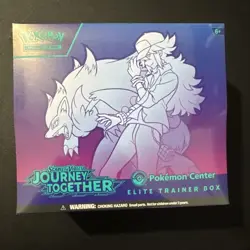 Pokemon TCG Journey Together Pokemon Center Exclusive Etb Sealed - Image 1