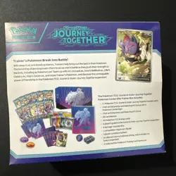 Pokemon TCG Journey Together Pokemon Center Exclusive Etb Sealed - Image 2