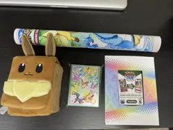 Pokemon Prismatic Evolutions EEVEE Super Premium Collection Box NO PACKS / PROMO - Image 1