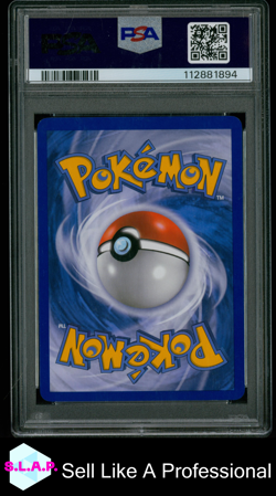 NACHTARA / UMBREON POKEMON #10 2010 HGSS UNDAUNTED DE HOLO DEUTSCH PSA 9 - Image 2