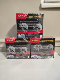 (3) Pokemon TCG Mega Evolution Enhanced Booster Boxes New And Sealed (Lot Of 3) - Image 3