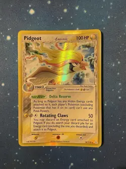 2006 Pokemon PIDGEOT HOLO Delta Species 14/110 Ex Holon Phantoms Excellent Rare - Image 1