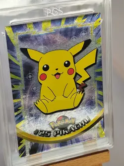 Topps Pikachu Holo FOIL NM PSA PGS 7 Vintage 1999 Wotc Charizard Pokemon Karte - Image 2