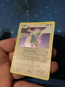 2008 Pokemon LUGIA HOLO 14/132 Diamant & Perl Ratselhafte Wunder Excellent -Good - Image 3