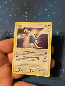 2008 Pokemon LUGIA HOLO 14/132 Diamant & Perl Ratselhafte Wunder Excellent -Good - Image 4