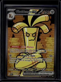 2023 Pokemon S&V Paradox Rift Gholdengo ex #252/182 - Image 1