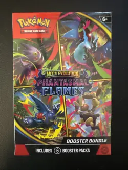 Pokemon Mega Evolution: Phantasmal Flames - Booster Bundle English Factory Seal - Image 1