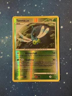 2009 Pokemon YANMA REVERSE HOLO SH9 Shiny Platin Ultimative Sieger GOOD SELTEN - Image 1
