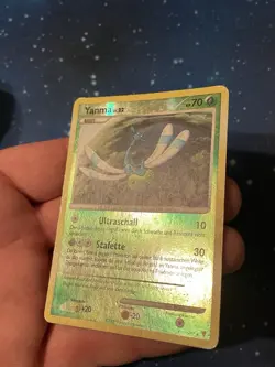 2009 Pokemon YANMA REVERSE HOLO SH9 Shiny Platin Ultimative Sieger GOOD SELTEN - Image 3