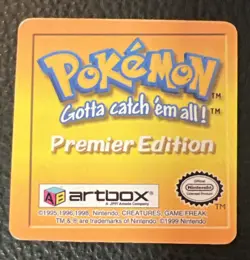 #133 EEVEE #136 FLAREON Pokemon Action Flipz #13 Artbox 1999 Nintendo AB1 - Image 3