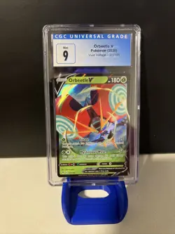 2020 Pokemon Vivid Voltage #20 / 185 - Orbeetle V Graded CGC 9 Mint (PSA / BGS) - Image 1