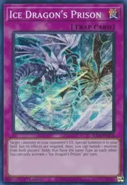 Ice Dragon's Prison RA01-EN078 Super Rare 1st Edition NM Yugioh - Image 1