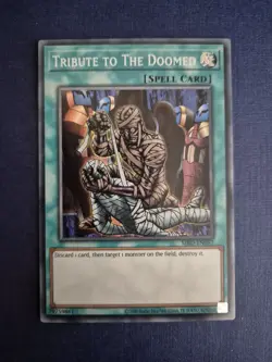Yu-Gi-Oh Tribute to The Doomed MRD-EN057 Super Rare 25th Anniversary Edition - Image 1