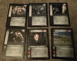 Lord Of The Rings Tcg Shadow Rare Card Lot - Image 2