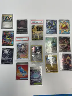 Pokemon TCG card Collection Lot English Mixed Psa Graded IR - Image 1