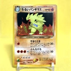 Pokemon Card Japanese【Dark Tyranitar】No.248 Neo Destiny Set Holo Rare Old Back - Image 1