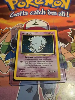 LP Wobbuffet 16/75 Holo Rare Neo Discovery Pokemon Card - Image 1