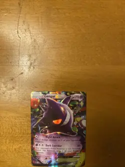 Pokemon Gengar EX Ultra Rare TCG Card 34/119 XY: Phantom Forces - Image 3