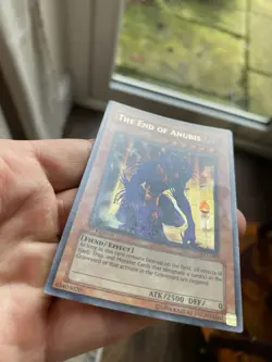 YuGiOh The End of Anubis AST-000 Ancient Sanctuary Secret Rare 1st Edition Card - Image 2