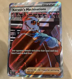 Pokemon Card Xerosics Machinations 089/064 Full Art Rare Shrouded Fable NM - Image 1