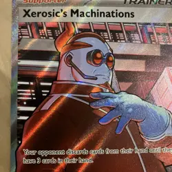Pokemon Card Xerosics Machinations 089/064 Full Art Rare Shrouded Fable NM - Image 3
