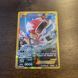Pokemon TCG Gyarados EX 123/122 XY Breakpoint 2016 Secret Holo Rare Card LP - Image 1