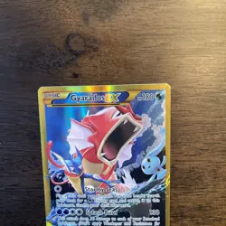 Pokemon TCG Gyarados EX 123/122 XY Breakpoint 2016 Secret Holo Rare Card LP - Image 2