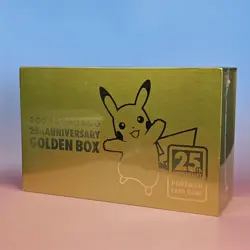 POKEMON 27TH ANNIVERSARY GOLDEN BOX CARD GAME 2021 ENGLISH SEALED OVP - Image 1