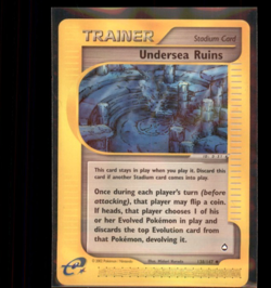 Undersea Ruins 138/147 Aquapolis Uncommon English Pokemon Card - Image 1
