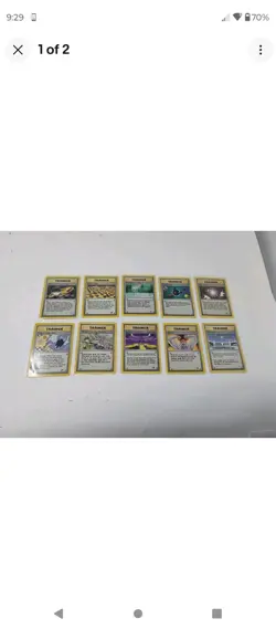 Pre Arranged 8 Lot Pokemon Card Listing Plus Singles - Image 1