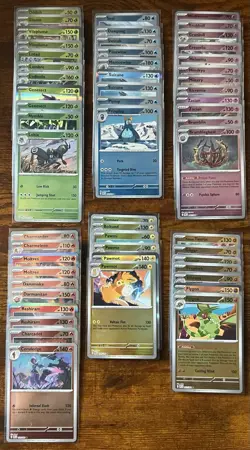 Pokemon Phantasmal Flames - Base Set 94 Reverse & Holo Cards - C/UC/R/DR ex NM - Image 2